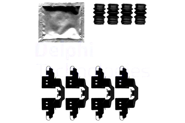 фото №2, Набор монтажный тормозных колодок задняя lexus ct suzuki swift iv sx4 s-cross