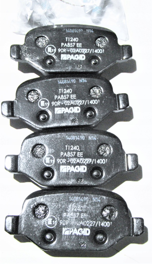 фото №1, Тормозные колодки тормозные задняя alfa romeo 156 lybra