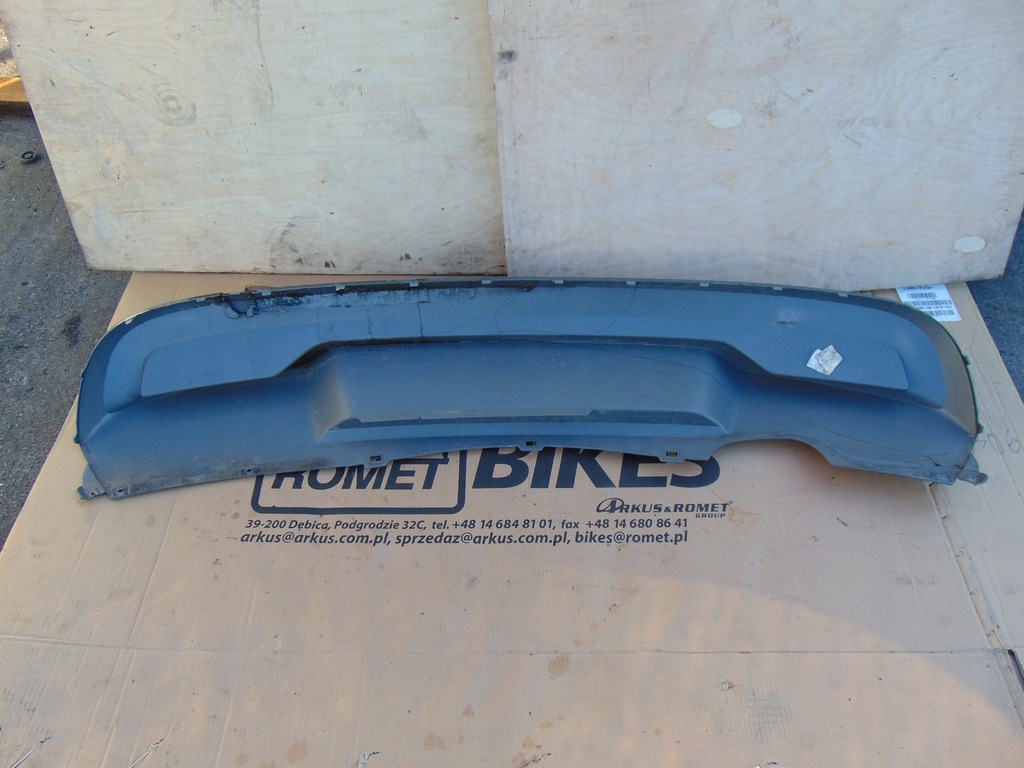 фото №11, Накладка спойлер бампера задня skoda kamiq