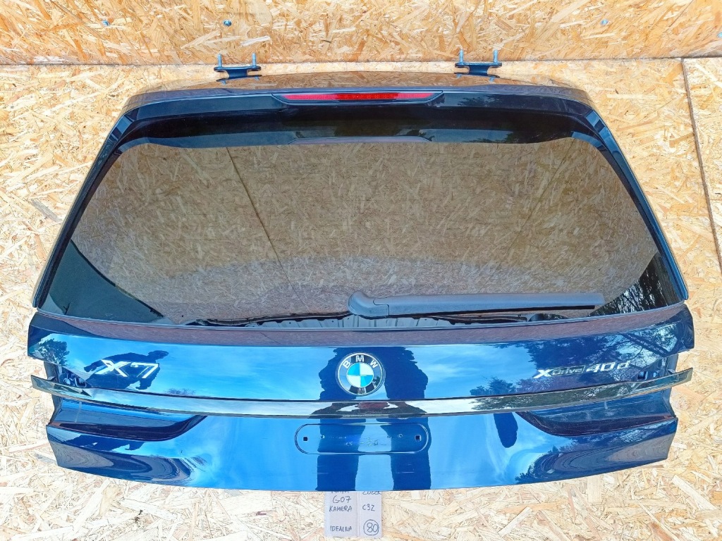фото №7, Bmw x7 g07 m-pakiet крышка багажника задняя комплектная камера idealna w цвет c3z
