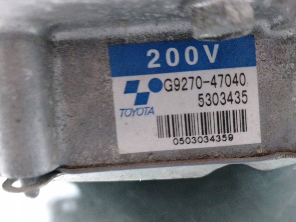 фото №8, Инвертор / инвертор toyota prius ii 03-09 g9200-47120 g9270-47040 1.5