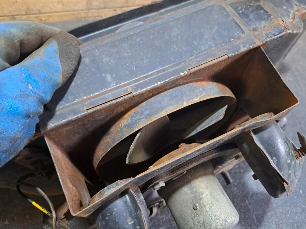 фото №7, Старий zabytkowy автомобіль prl вентилятор обдув корпус żuk nysa fiat ...