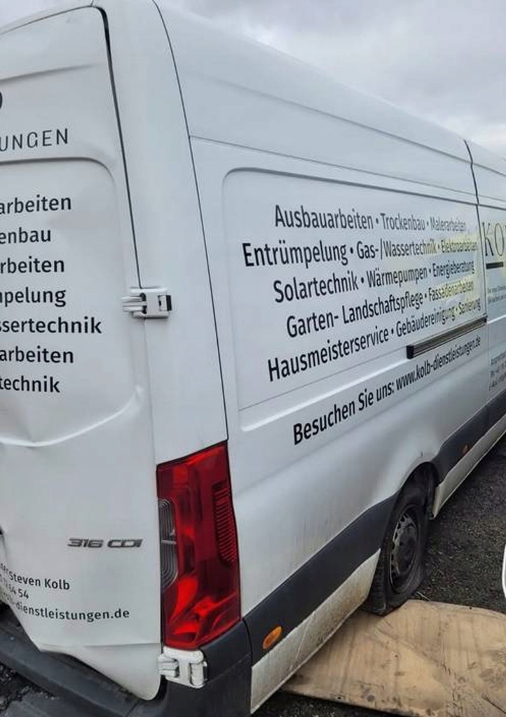 фото №1, Mercedes sprinter 907 910 max bok кузов крила правий