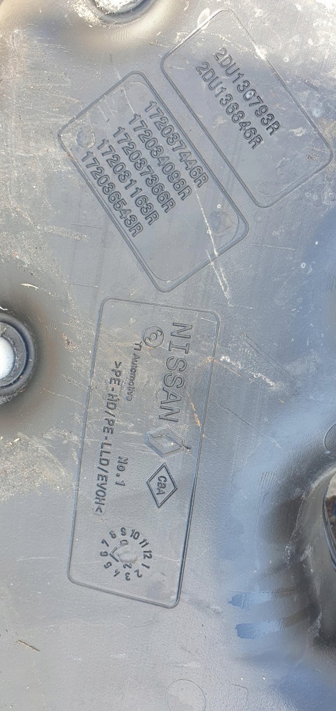 Bak бак насос топливной  1.5 dci renault captur 2 172028462r Доставка