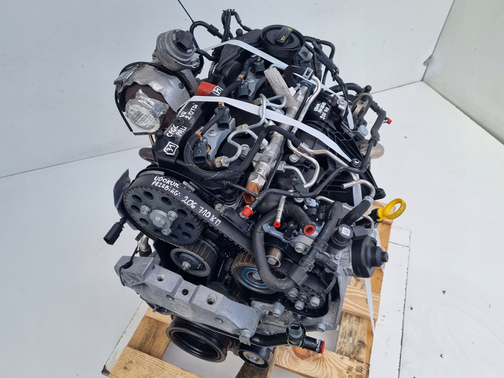 фото №13, Двигатель комплект vw passat b7 2.0 tdi 177km задокументировано 206tyś cfg cfgc