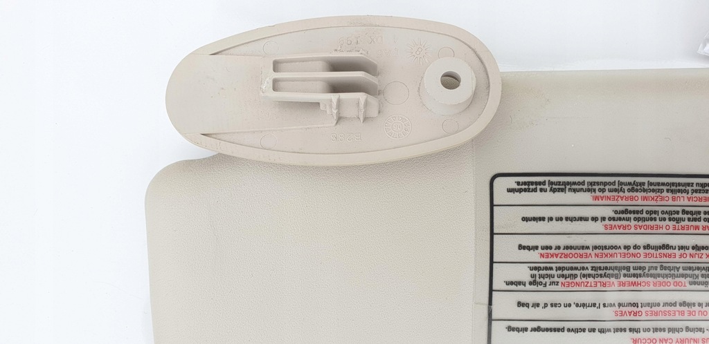 фото №8, Fiat grande punto козырёк защита солнцезащитная солнцезащитный правая