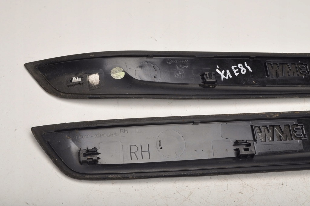 фото №8, Bmw x1 e84 накладки пороговые передние m-pakiet комплект