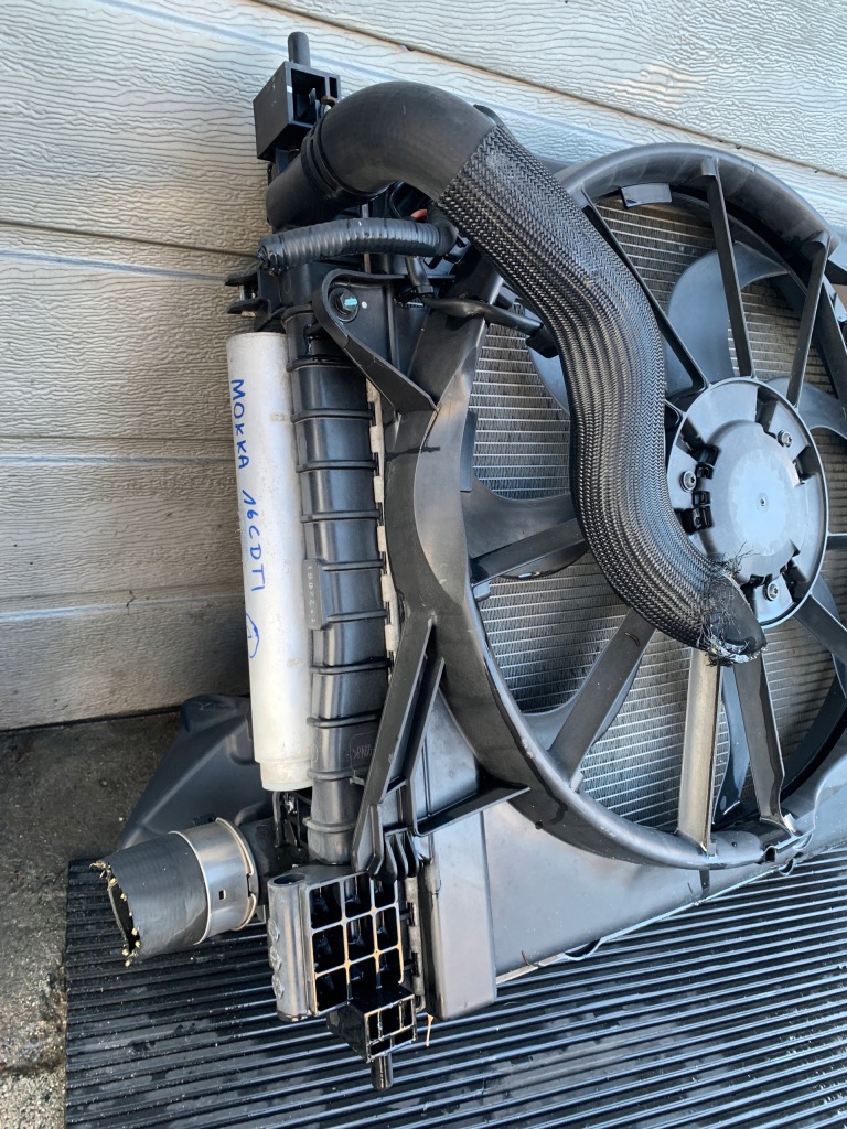 фото №6, Opel mokka x комплект радиатор радиатор pas передний 1.6 cdti