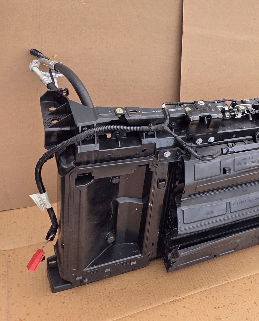 фото №11, Комплект радиатор вентилятор pas передний шторка citroen c4 iii e-c4 e-c4x