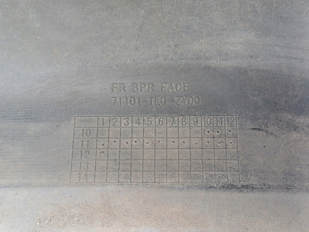 фото №13, Honda accord 8 viii lift 11- бампер перед 71101tl0zy00