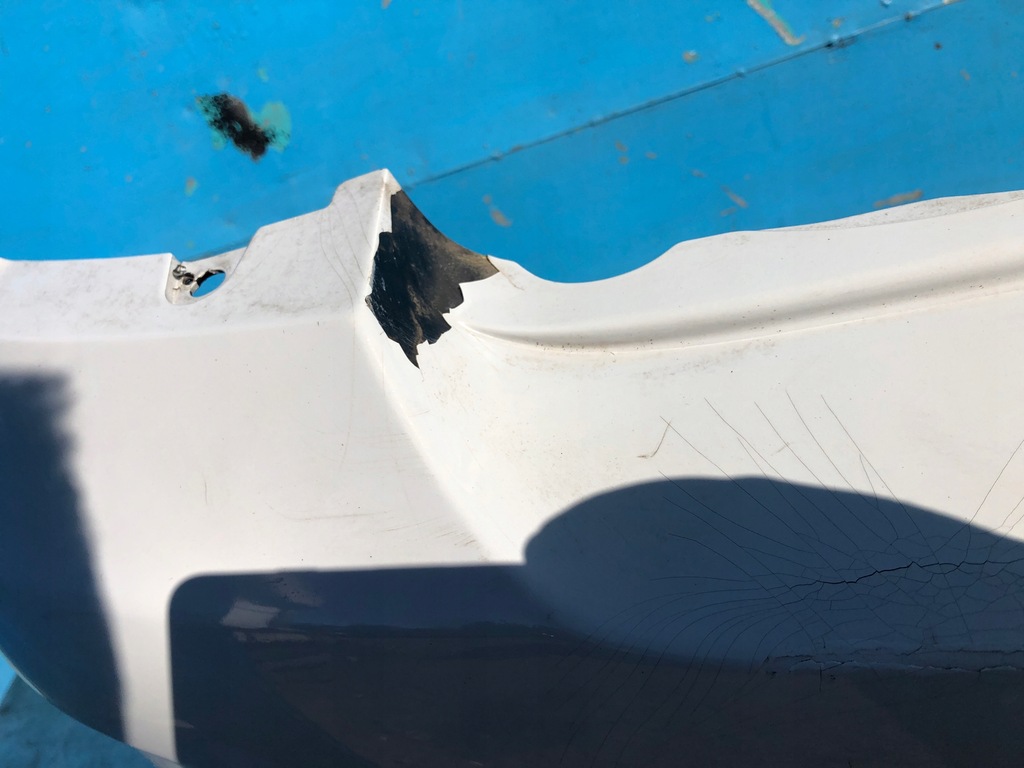 фото №12, Fiat 500 abarth 07-15 бампер задняя задний диффузор 735465492