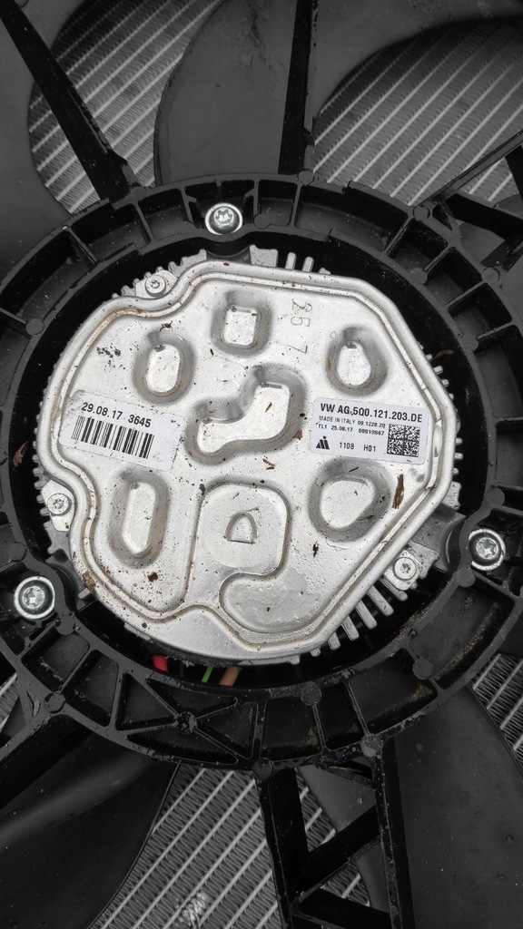 фото №12, Комплект радиатор 1.5tsi vw t-roc 5q0121251gn