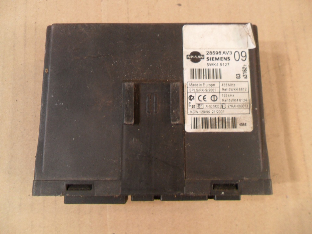 фото №7, Nissan primera p12 модуль комфорта 28596av3