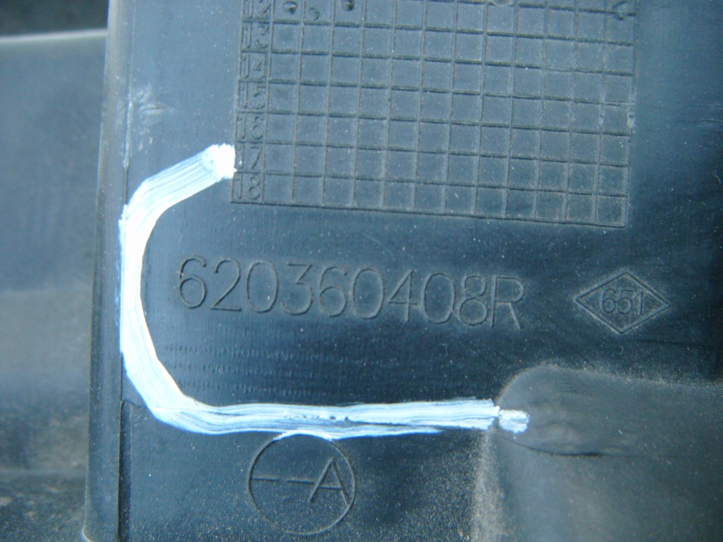 фото №8, Renault twingo ii lift підсилювач бампера