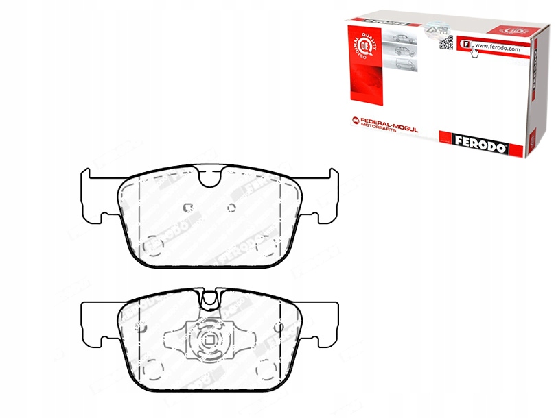 фото №1, Ferodo fdb4994 набір гальмівних колодок гальмівних, гальма дискові