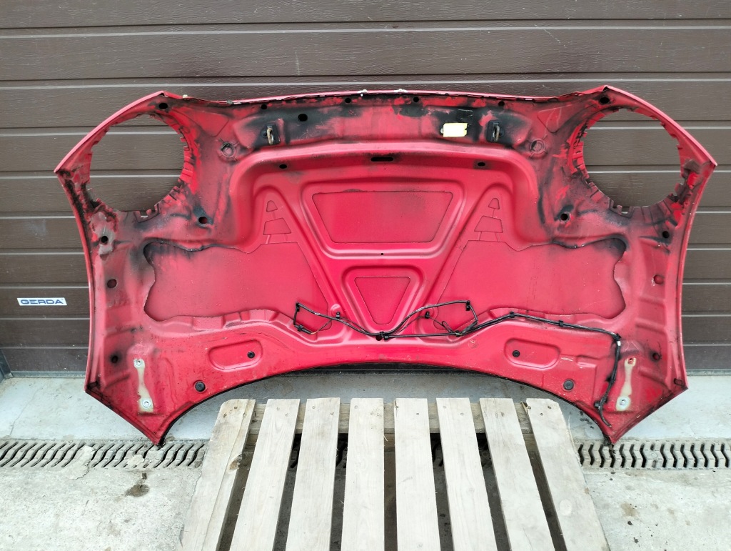 Капот mini cooper r56 2006-2010 оригинал 851/3 chili red бензин Оригинал