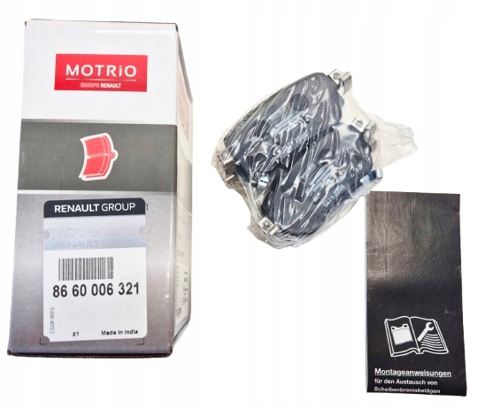 фото №2, Oryg тормозные колодки тормозные задняя renault motrio renault kadjar koleos i