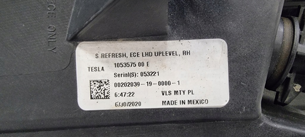 Фара правий перед передня tesla s рестайлінг  full led 16-20 Київ