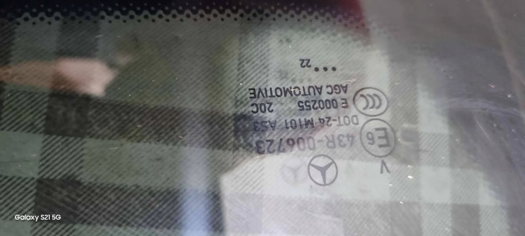 фото №6, Mercedes glc x253 стекло кузовная левый задняя левая задняя