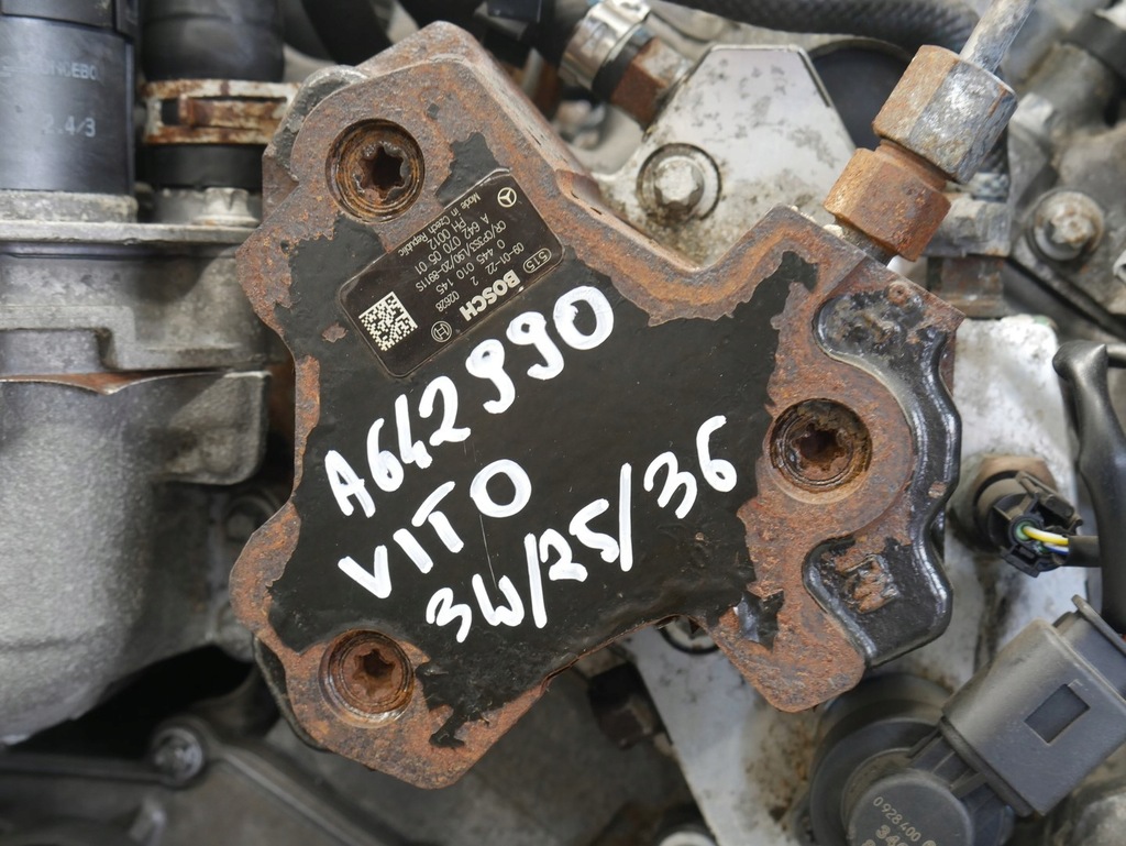 фото №9, Двигун mercedes vito sprinter 906 3.0 cdi v6 642 990 642990 монтаж заміна