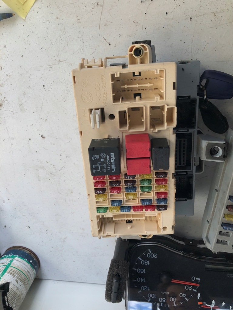 фото №5, Блок управления набор стартовый fiat punto ii 1.2 55181150