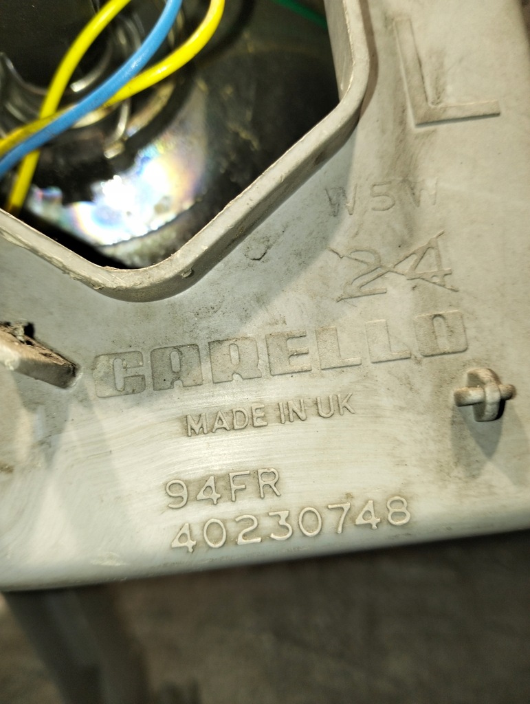 фото №10, Лампа фара лівий перед mg zs 2004r оригінальний номер 40230748