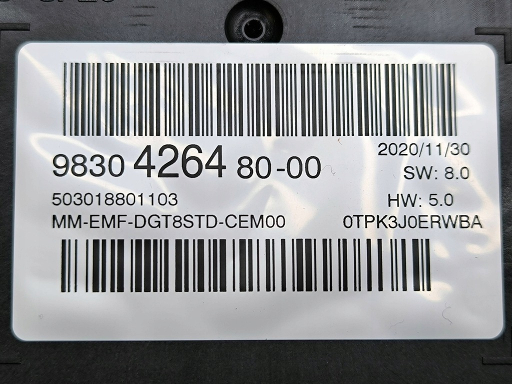 фото №10, Peugeot partner iii 2019 монітор / дисплей / екран