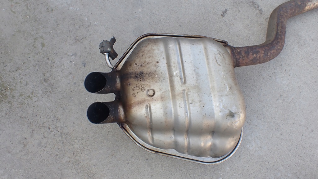 фото №8, Vw jetta труба выхлоп гаситель 1k0120l