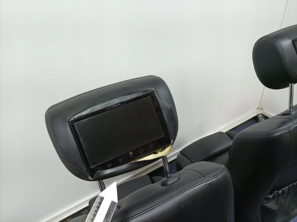 фото №14, Infiniti fx ii lift qx70 сидіння перед водія пасажира шкіра eu екран dvd