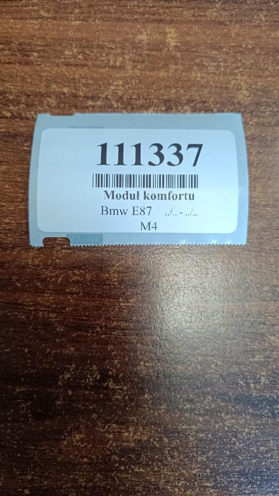 фото №8, Bmw 1 e87 модуль комфорту 6135694383401
