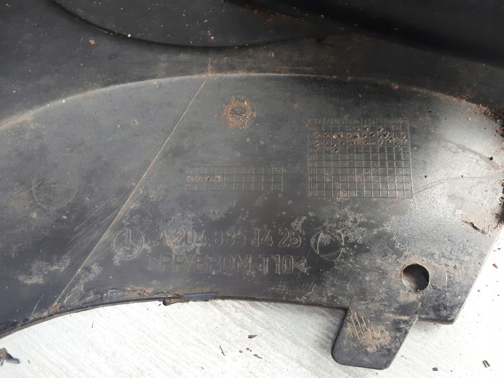 фото №14, Mercedes glk x204 w204 2008-2012 08-12 бампер передний