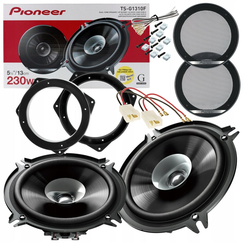 фото №1, Динамики автомобильные pioneer дистанционные проставки do mini cooper one r50 r52 r53