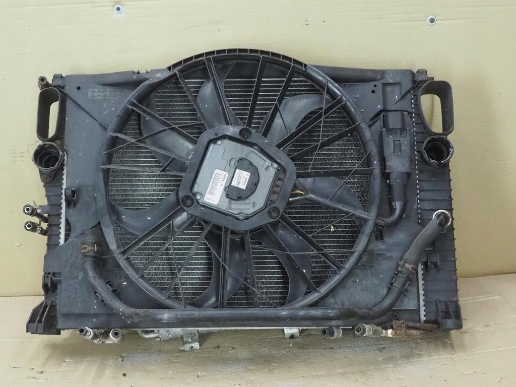 фото №13, Mercedes w211 w219 3.0 cdi v6 радиатор комплект