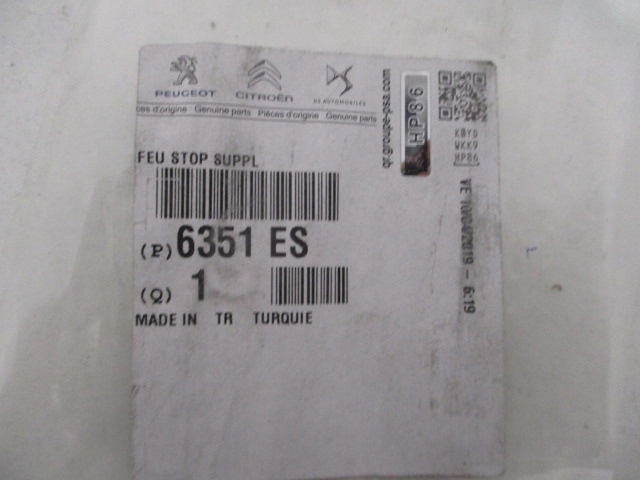 Купить Nemo bipper qubo 07- лампа стоп nowa 6351es