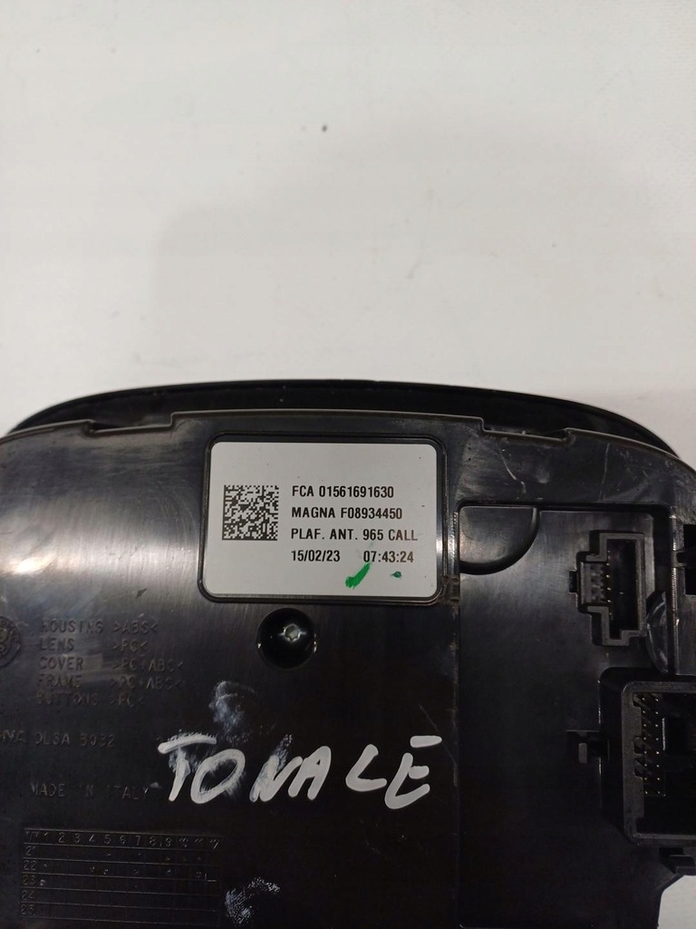 фото №5, Лампа освітлення кабіни alfa romeo tonale 01561691630