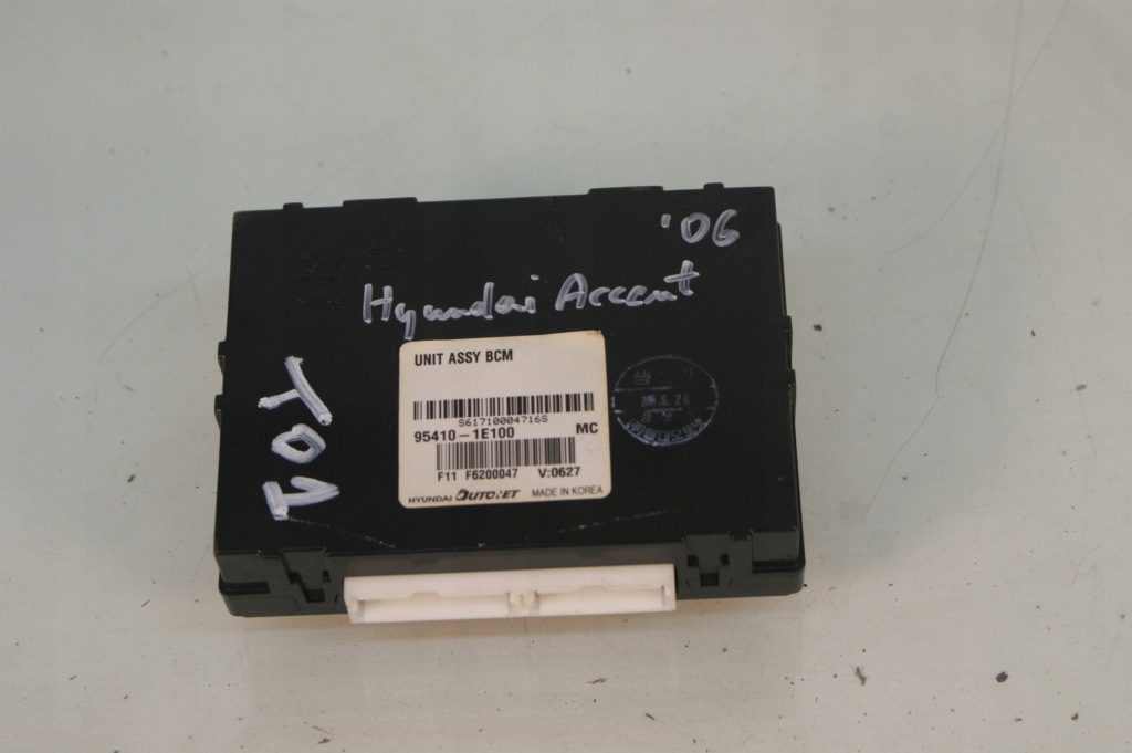 фото №1, Модуль unit assy bcm hyundai accent 95410-1e100