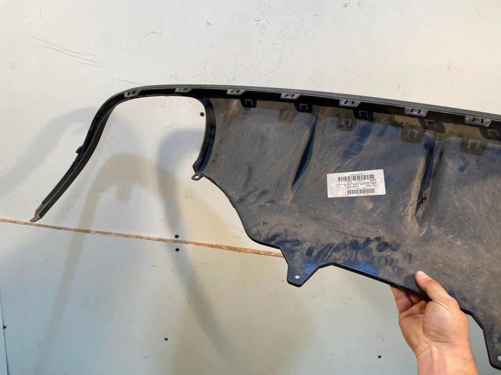 Porsche macan 95b диффузор спойлер накладка бампера задняя 95b807834l Цена