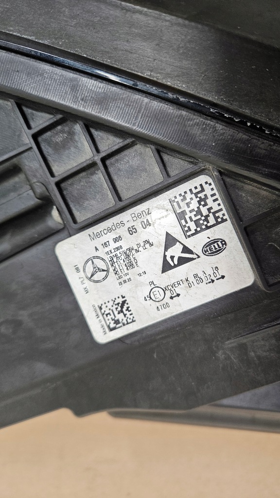 фото №9, Лампа ліва перед передня mercedes gle multibeam led a167 a1679066504