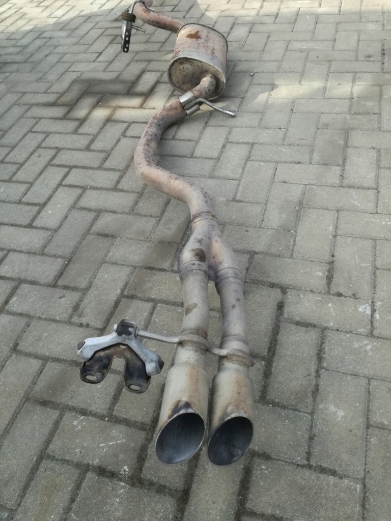 фото №4, Vw passat b7 2.0tdi гаситель выхлоп 3c0119ad