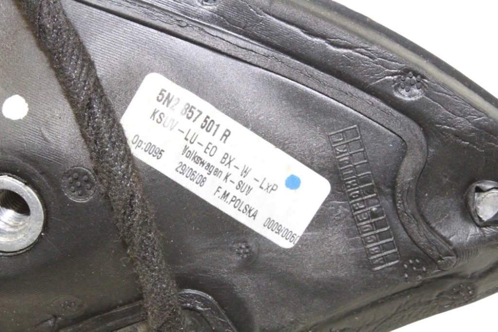 фото №8, Зеркало левая vw tiguan 5n_ 5n2857501r 2.0l дизель 103kw 2008