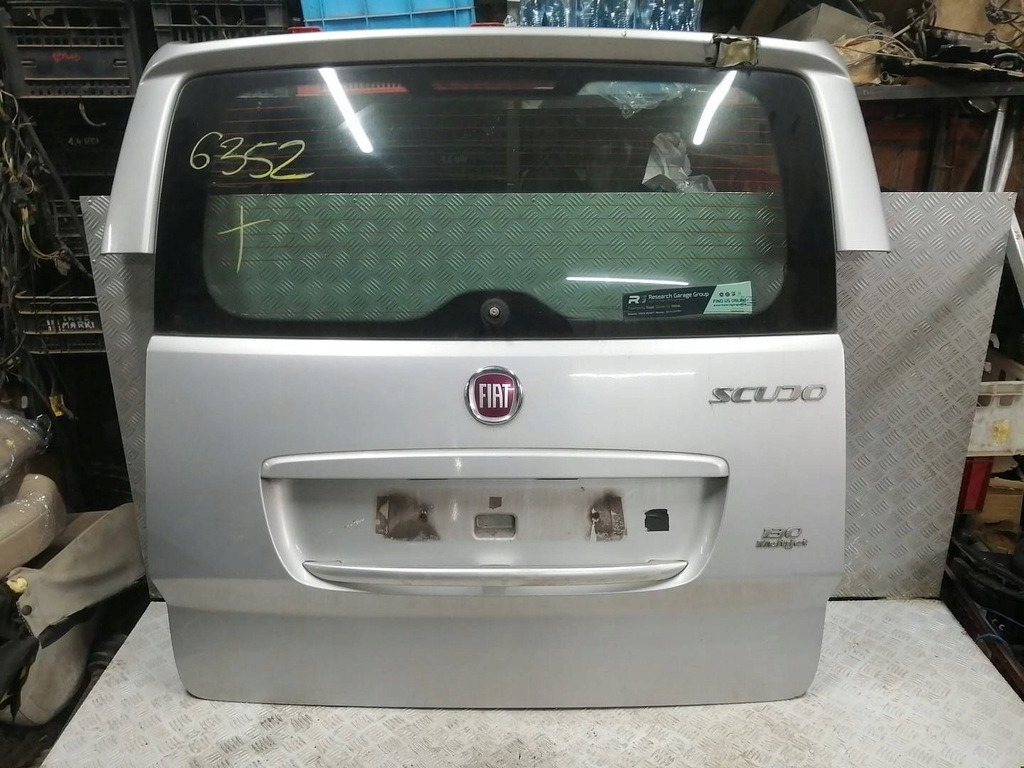 фото №1, Expert ii scudo jumpy ii кришка багажника задня кришка багажника