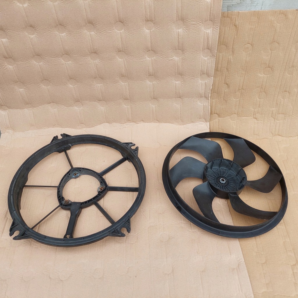 фото №7, Вентилятор корпус вентилятора радіатора citroen c4 307 c5 ds4