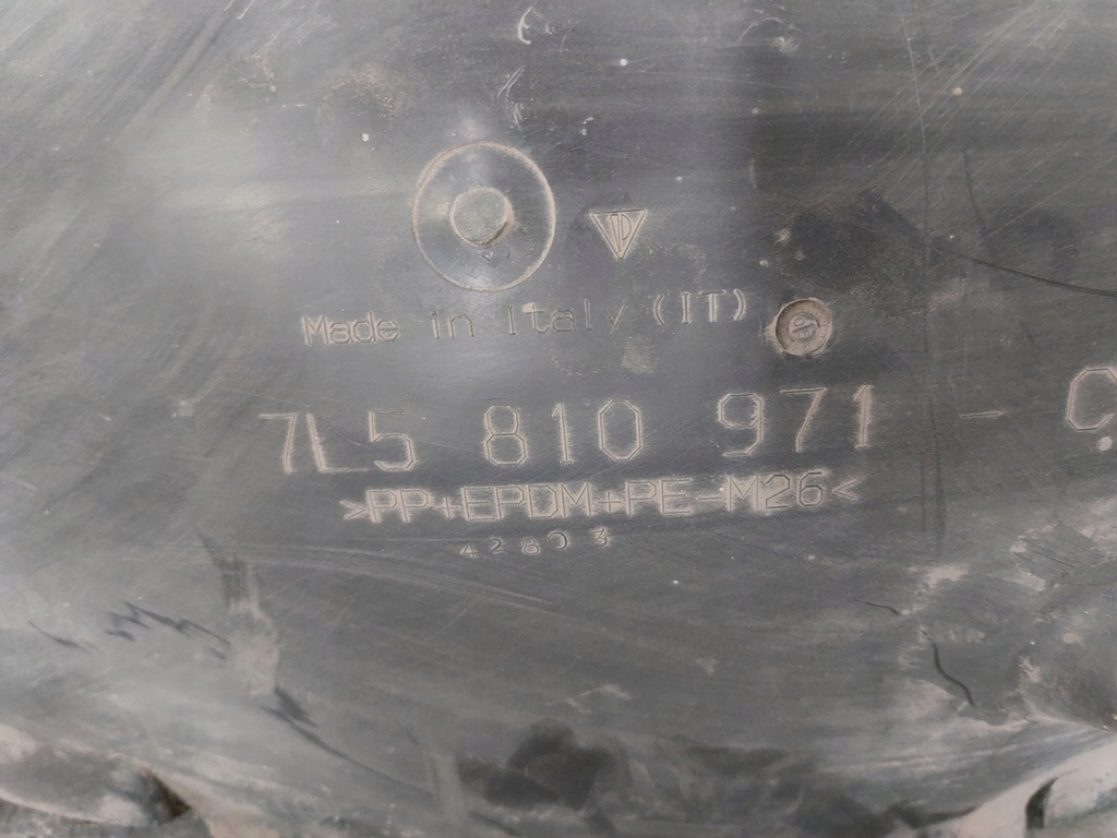 фото №14, Подкрылок левая задние porsche cayenne i