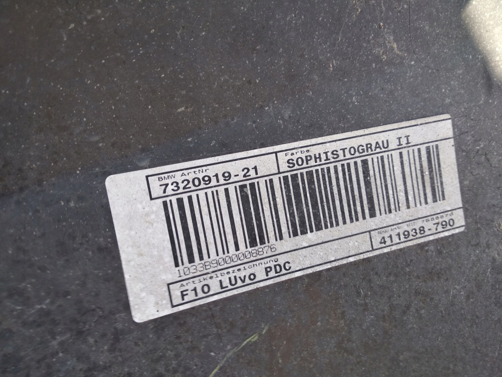 фото №11, Bmw 5 f10 f11 10-14 бампер перед передний