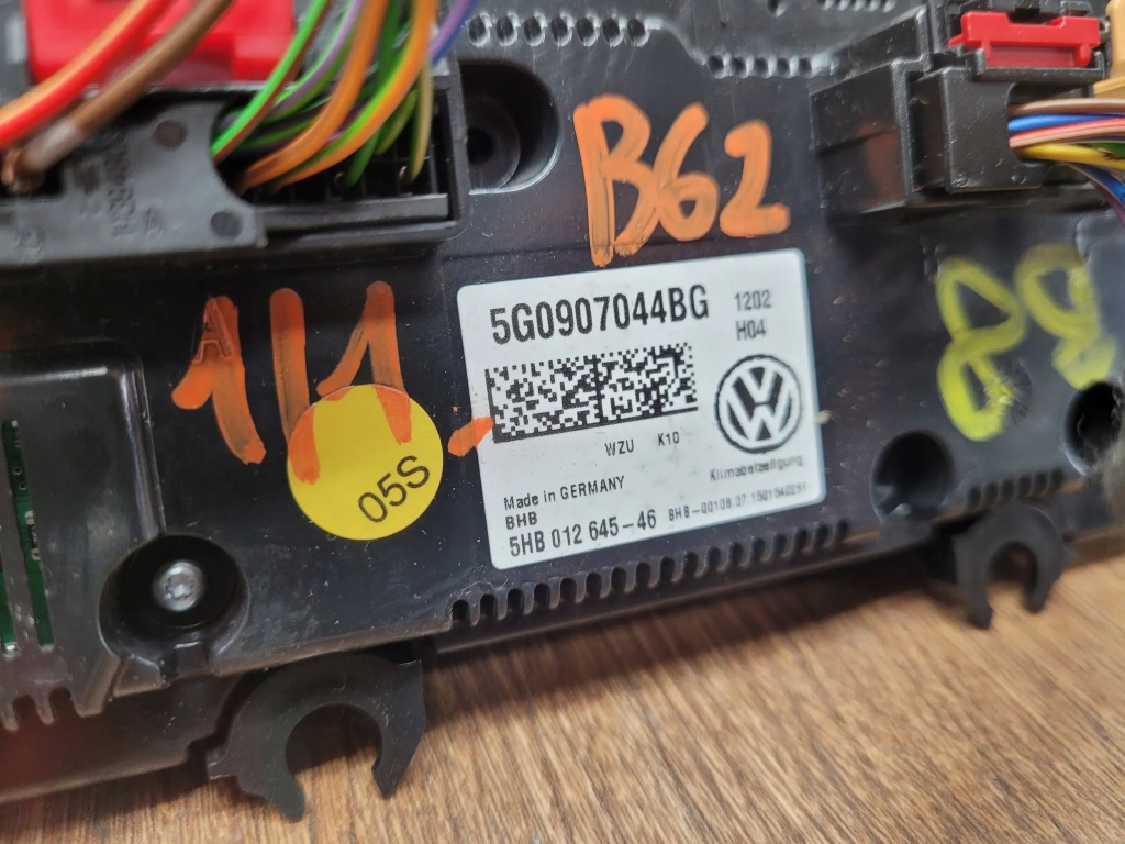 фото №5, Vw passat b8 5g0907044bg климат-контроль панель кондиционера