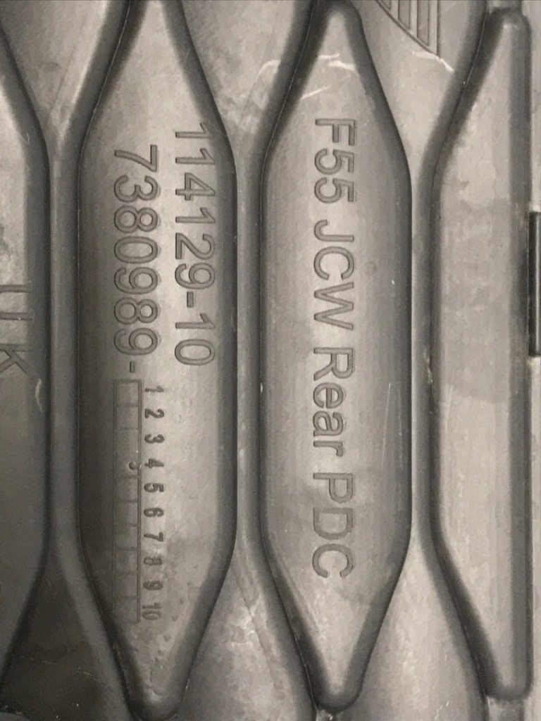 фото №10, Решётка бампера задняя mini f55 аэрокит pdc 7380989