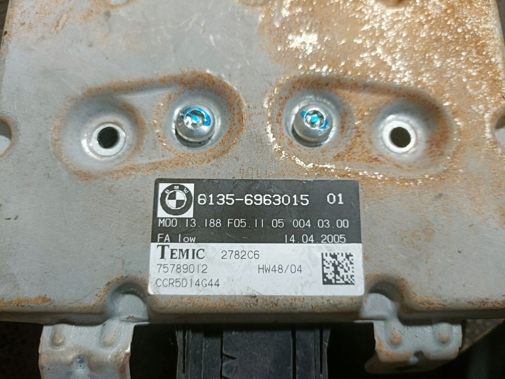 фото №4, Модуль блок управления дверь левый перед bmw e60 6135-6963015