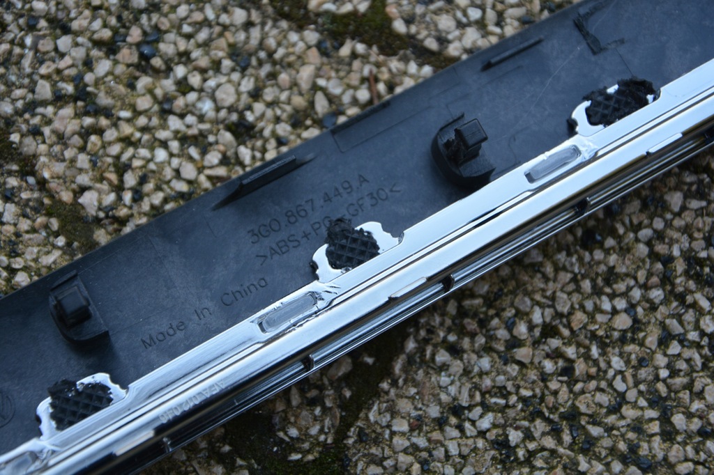 фото №9, Молдинг дверь led dekor vw passat b8