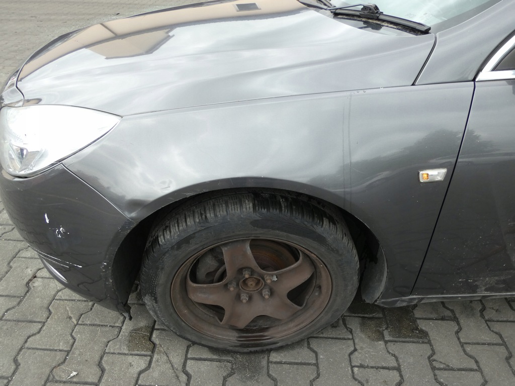 фото №11, Z177 kompletny перед кузов капот бампер лампи opel insignia a 08-13