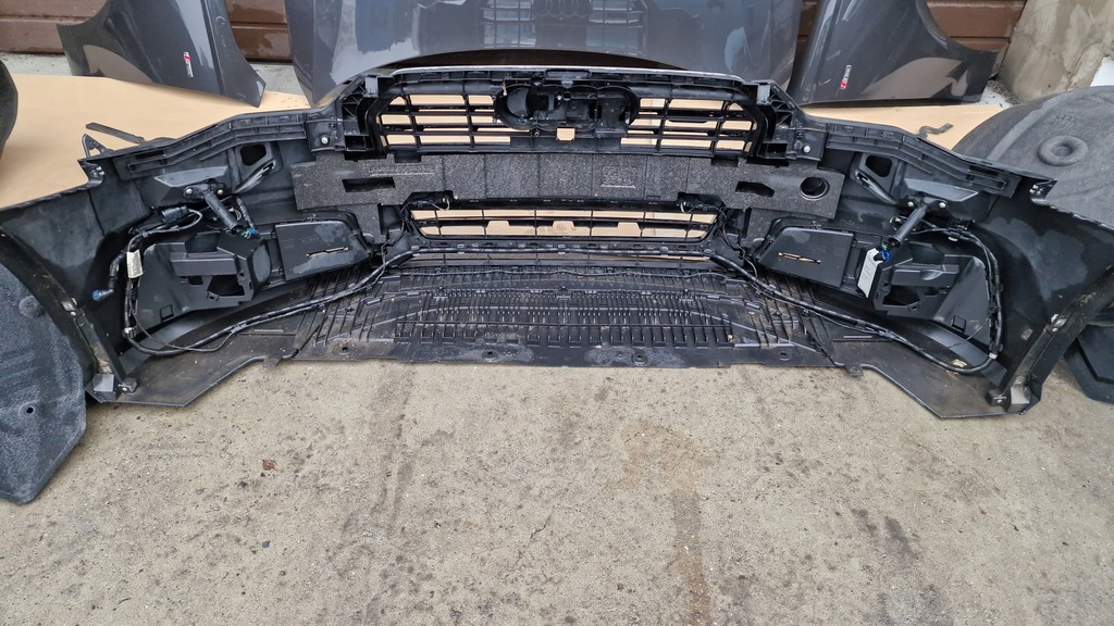 фото №12, Audi a6 c7 lift s-line full led kompletny перед бампер лампы капот lx7u